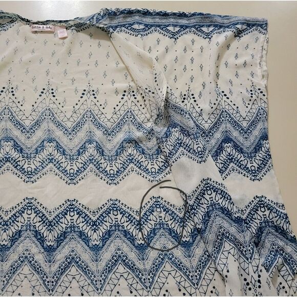 Lottie & Holly by Band of Gypsies Chevron Batnik Kimono - Picture 15 of 15